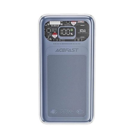 Acefast Powerbank 10000mAh 30W Sparkling Series M1 - Grå
