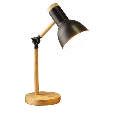 Boglæselampe med lampeskærm Sengelampe Hjem Soveværelse Pikachu Plyslegetøj - 18" Sort