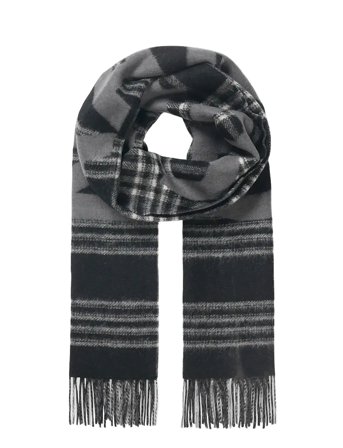 Mads Nørgaard | Woven Wool Logo Scarf | ONE SIZE
