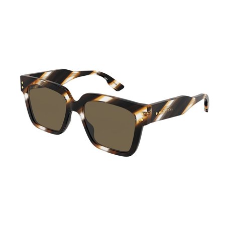 Gucci -Aurinkolasit - Brown Rectangular - Gucci GG1084S 003 5418