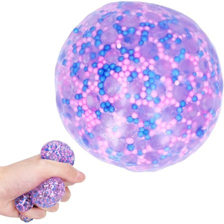 Lilla Squishy Stressball - Fidget Leke for Angstdemping og Sensorisk Lek