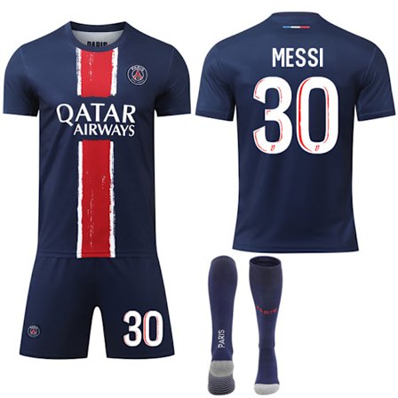 2024-2025 Paris Saint-Germain Kotipeliasu Lapsille Aikuisille Jalkapallopaita Nro.30 MESSI