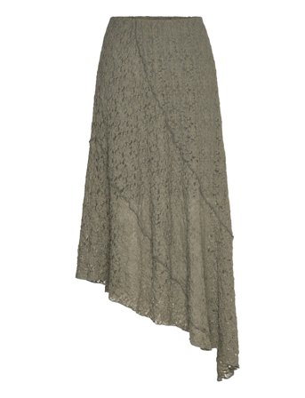 Bubbleroom | Asymmetric Lace Skirt | S