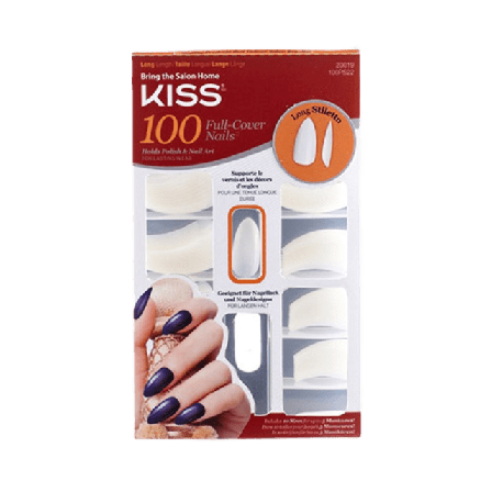 Kiss Lösnaglar 100 st & dekoration Dam ONESIZE