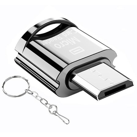 Typ-C/Micro USB/Lighting mini mobiltelefon kortläsare höghastighets TF-kort OTG-kortläsare