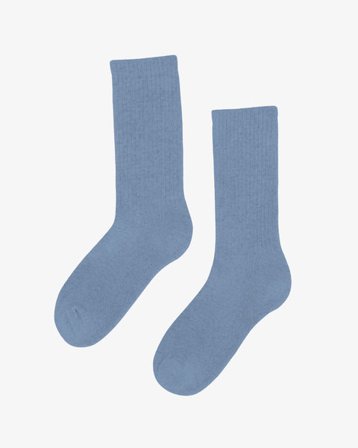 Organic Active Sock - Steel Blue - Male - 41-46