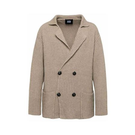 Alpha Studio, Knitwear Beige, Heren, Maat:L