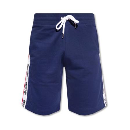 Moschino Shorts with logo Blå, Herre