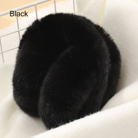 Talvi kuulosuojaimet korvanlämmittimet MUSTA