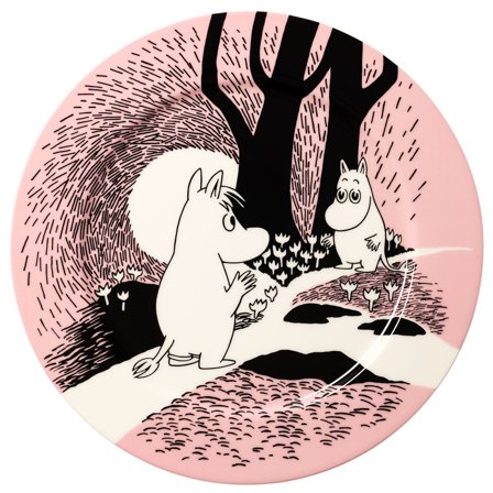 Moomin arabia Kärlek 30 serveringstallrik 30 cm | Dukning & Servering > Mumin | Bagaren och Kocken