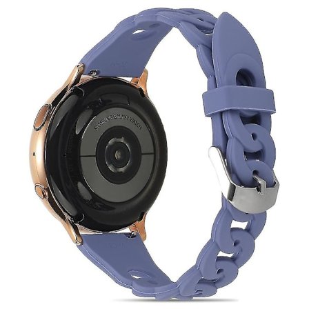 Garmin Venu 2 Plus/Samsung Galaxy Watch4 -älykellolle 20 mm:n ympyrämuotoinen vaihdettava ranneke