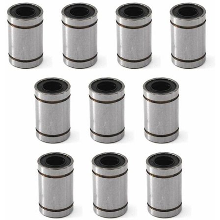 LM8UU 10 st 8x15x24mm Linjära kullager för 3D-skrivare