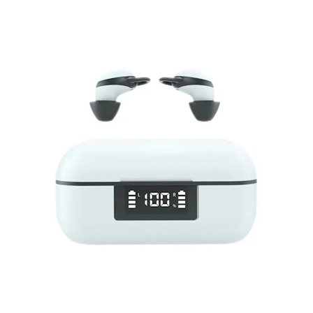 Bluetooth-kompatibla hörlurar In-ear Noise Cancelling Game Music Black