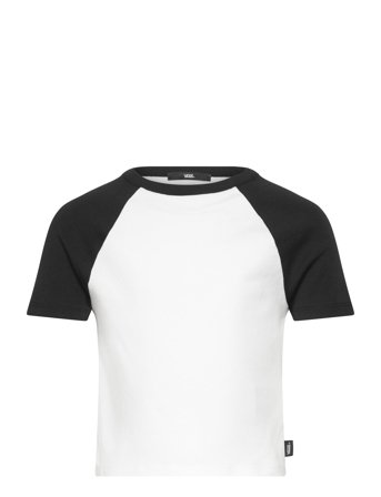 VANS Clare Raglan Tee - White - 165-173