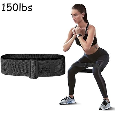 Motstandsbandsett for ben og rumpe - Justerbar, ruller ikke opp, sklisikker