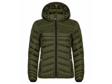 CLIQUE Lättviktsjacka Idaho dam grön 2XL - Lyreco - Arbetskläder - Arbetsjackor - Skal- och funktionsjackor