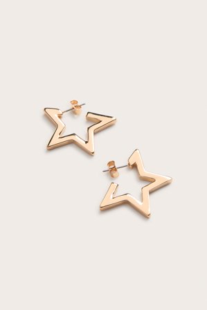 Kappahl | Stjärnörhängen | Guld