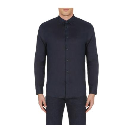 Armani Exchange Shirt Blå, Herre Skjorter