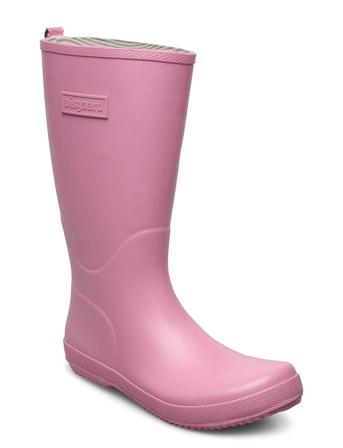 Bisgaard Basic Rubber Shoes Rubberboots High Rubberboots Lined Rubberboots Vaaleanpunainen Bisgaard