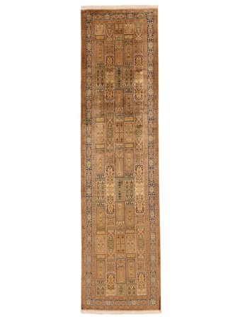 Gangloper 78X302 Kashmir Puur Zijde 24/24 Quality Vloerkleed