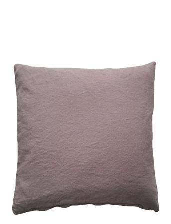 Cushion Cover Linen Basic Washed Home Textiles Cushions & Blankets Cushion Covers Brun Au Maison