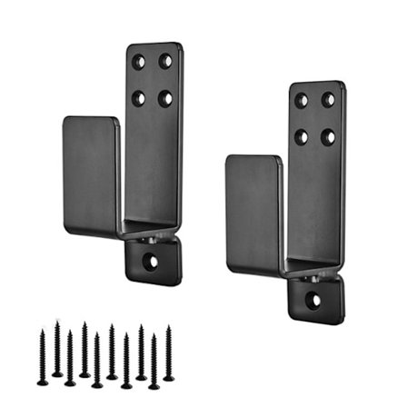 Kraftig dørlås med sikkerhedsbøjler 2-pak