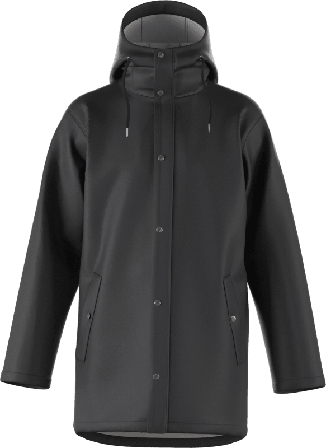 Tretorn Wings Plus Eco Unisex rain jackets Black S