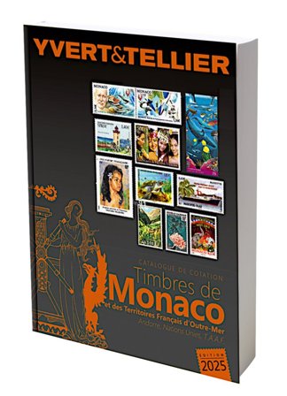 Yvert & Tellier - Monaco og mere 2025 - Frimærkekatalog