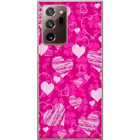 Yhteensopiva Puhelinkuori Samsung Samsung Galaxy Note20 Ultra PopSydänKuviointi