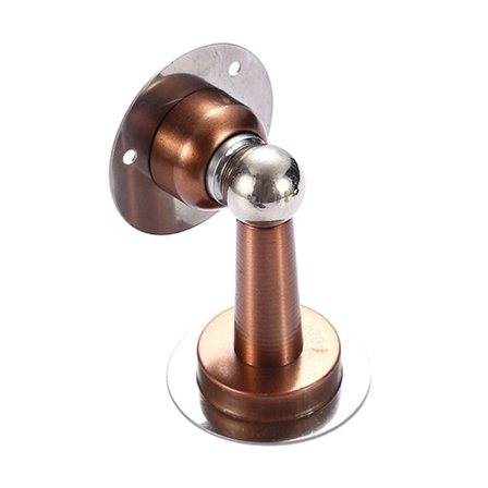 Dørprop Magnetisk Dørholder RØD&BRONZE