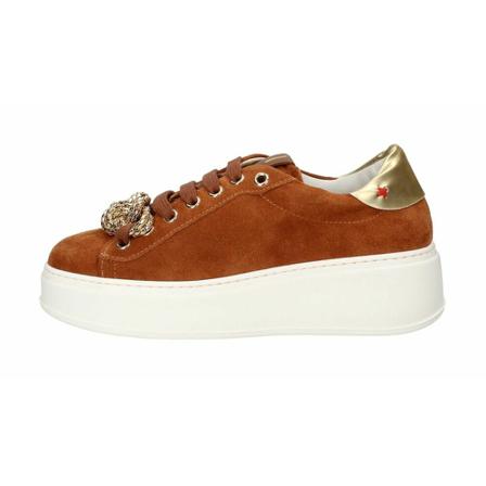 Gio+ Sneakers Catena , Bruin , Dames , Maat: 35 EU