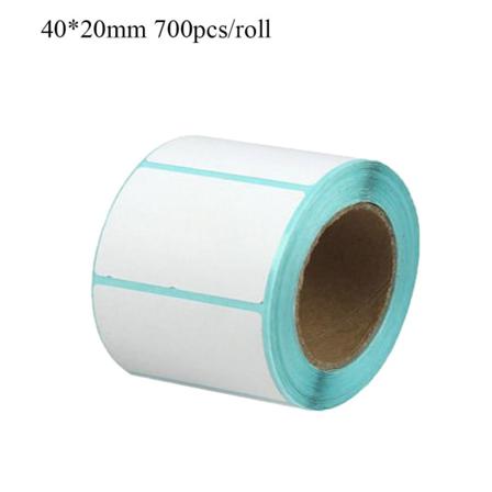 700 St/rulle Thermal Klistermärke Självhäftande Papper Paketetikett