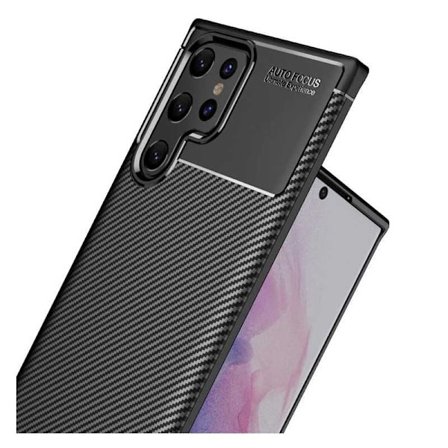 Samsung S22 Ultra Stöttåligt Slimmat Skal FullCarbon V4