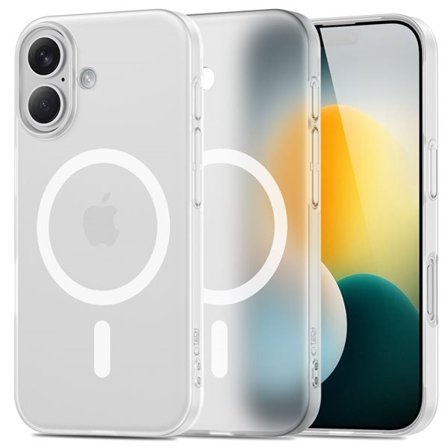 Tech-Protect MagSlim MagSafe-etui for iPhone 17 - matt hvit