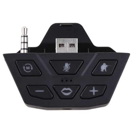 Stereo Headset Adapter Ljudförbättrare Hörlurskonverterare För -Xbox One Gamepad 3.5mm Hörlursuttag