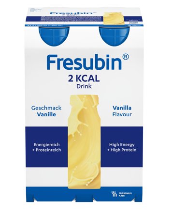 Fresubin 2 kcal Drink næringsdrikk vanilje 4x200 ml