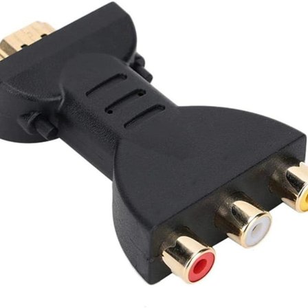 Audio HDMI til RGB Videokonverter til RCA Komponentkonverter 1080P Audio og KLB