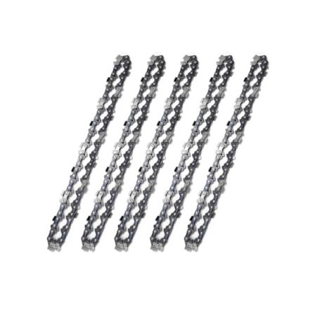 5 pakkaus 14 tuuman moottorisahan ketju - 52 vetolenkkeä, 26 leikkaushammasta