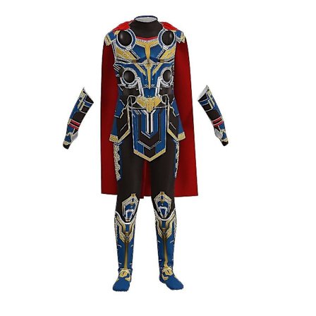 Thor Love And Thunder Lasten Aikuisten Puku Halloween Cosplay Hyppypuku Viitta Asu -a