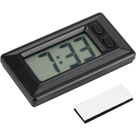 LCD digital bordsklocka bilinstrumentpanel skrivbord elektronisk klocka datum och tid kalender