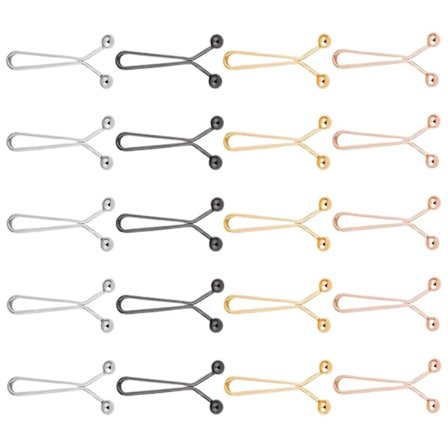 20 stk. Bukser Strammere Klips Bukser Talje Strammer Bukseknap