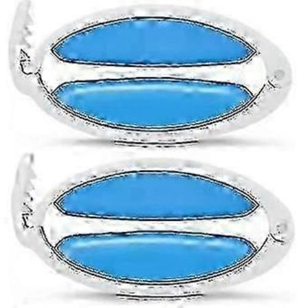 2 stk. Pnisk klemme til mandlig inkontinens - Urinlækageklemme til mænd LRG