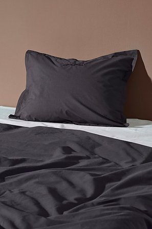 Jotex - Poszewka Na Poduszkę Ciemnoszary - SANNA - Kup Poszewki na poduszki firmy Jotex