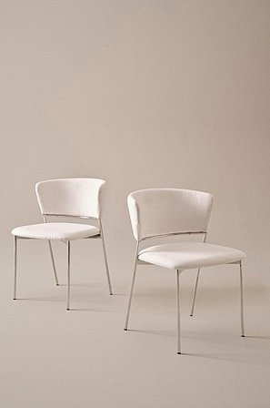 Jotex - Stoel 2-pak Ote Coda Plain 102 Offwhite Ote coda plain 102 offwhite - YAKIMA - Koop Eetkamerstoelen & keukenstoelen bij Jotex