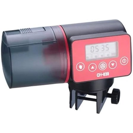 IC Automatisk fiskefôrer med LCD-skjerm, automatisk akvariefôrer