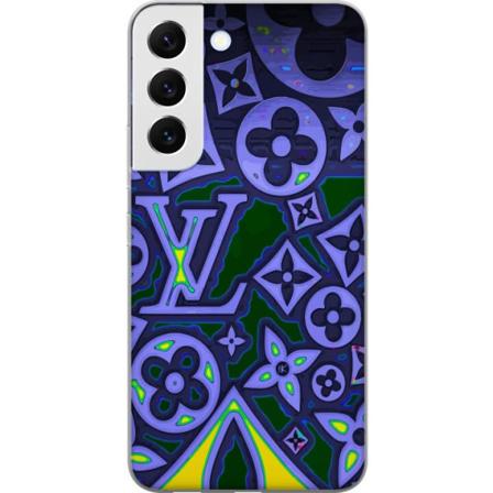 Samsung Galaxy S22 5G Gjennomsiktig deksel Neon LV