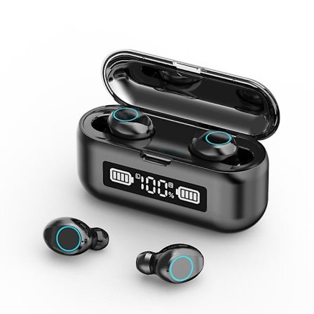 F9 True Wireless In-ear Bluetooth 5.1 Ljud (svart)