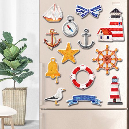 Kylskåpsmagneter Diamond painting