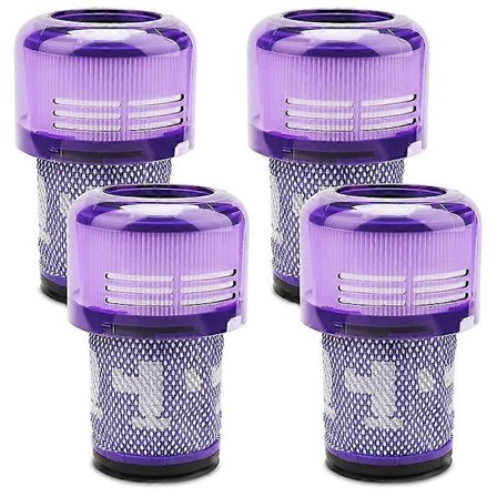 4-pack V12 Filter Ersättning för V12 Slim Dammsugare och V12 Detect Slim Dammsugare, Artikelnummer 971517-01