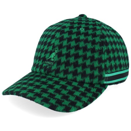 Kangol - Vert adjustable Casquette - Kg Block Zig Baseball Green Adjustable @ Hatstore